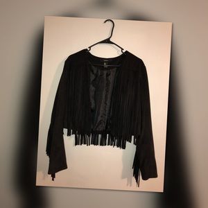 Forever 21 // Fringe Suede Jacket